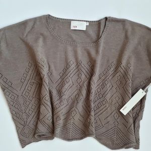 Yoon Sweater Taupe Wool Cashmere Blend